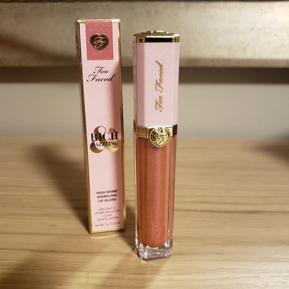 2/$30 Too faced lip gloss BNIB
